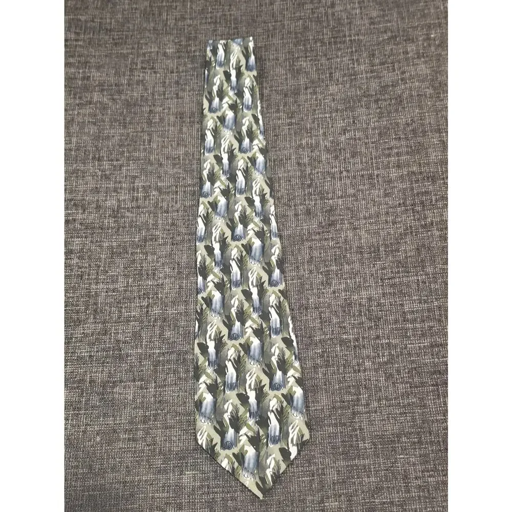 Vintage 1996 J. Garcia Silk Tie Collection 17 Landscape Vintage 1996